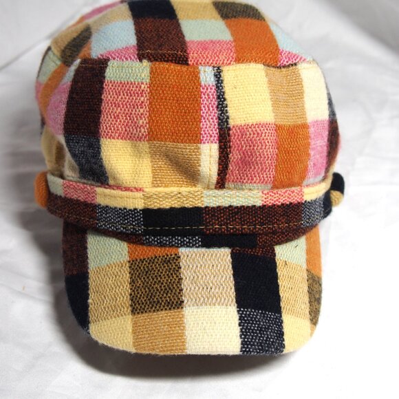 Manhattan Hat Co. Plaid Cadet Hat,Y2k - Picture 4 of 15